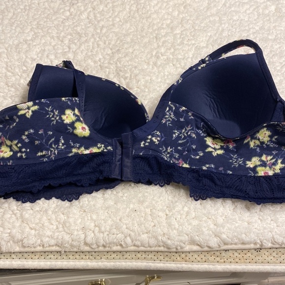 Q Cacique floral plus size bra 44B - Picture 2 of 3